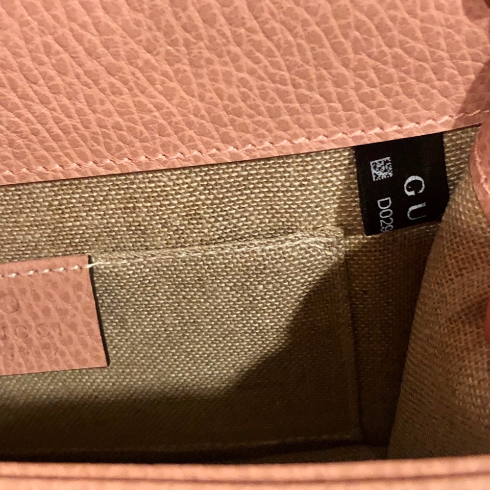 Gucci Dollar Calf Soft Pink Handbag 510304 - Picture 5 of 16